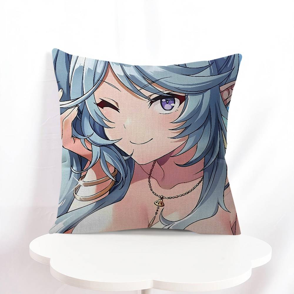 The Eminence In Shadow Cover With Short Plush Print For Living Room Sofa Decoration Cushion Cover Pillow Covers