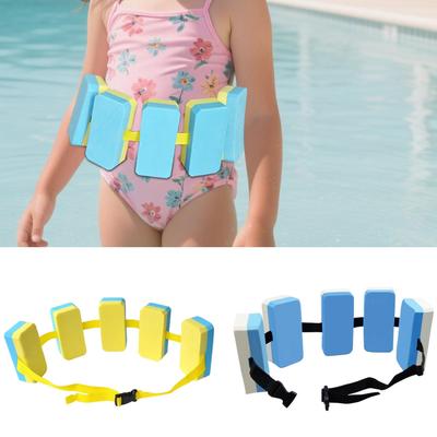 Swim Training Belt Adjustable EVA Child Swim Floatation Belt Non-Slip Water Aerobic Equipment Pool Fitness Tool For Shallow Sea