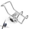 316 Stainless Steel Rail Mounted Clamp On Rod Holder Double Wire For Fishing Boat Kayak 25Mm Marine Fishing Rod Holder