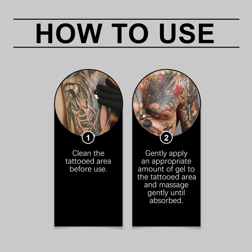 XIMONTH Tattoo-Pflegecreme Verbessert die Tattoo-Schönheit Spendet Feuchtigkeit Farbauffrischung Spendet der Haut Feuchtigkeit Pflege für Tattoo-Stickerei