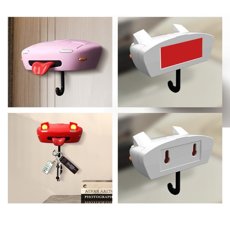 Wall Mount Vintage Key Hangers Car Open Headlight Key Hook for Hallway Entrance Kitchen Key Holder House Decoration