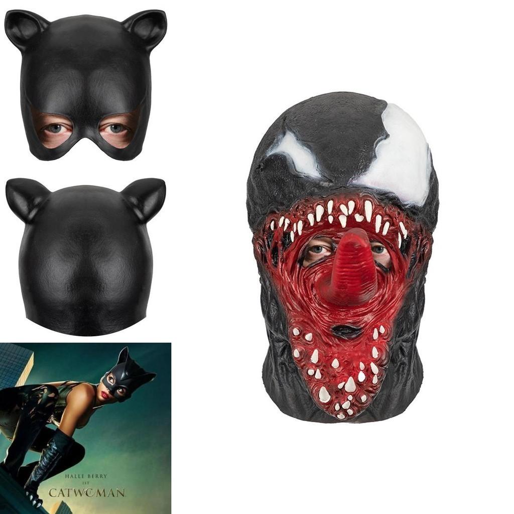 Ręcznie malowana maska ​​lateksowa z postacią Avengersów, rekwizyty na Halloween, na imprezy kostiumowe