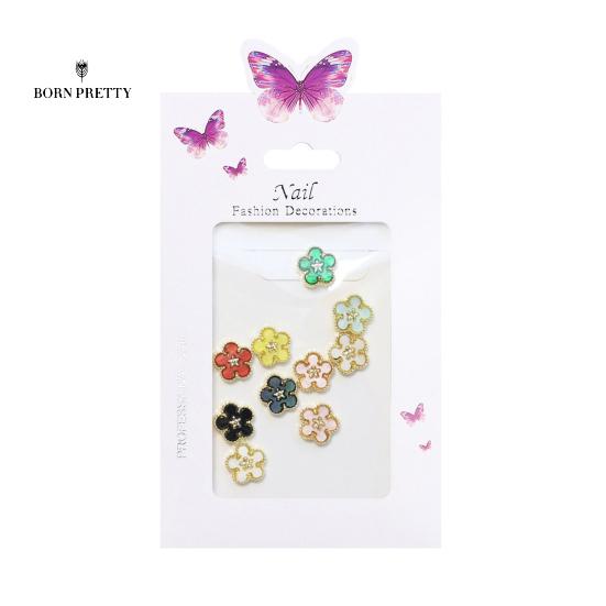 

Стильные стразы для ногтей, украшения для ногтей, универсальные мини-бесцветные 6