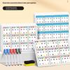 1 Set Children'S Gift Visual Tracking Focus And Attention Training Card Color And Number Recognition Ideal Memory Improvement