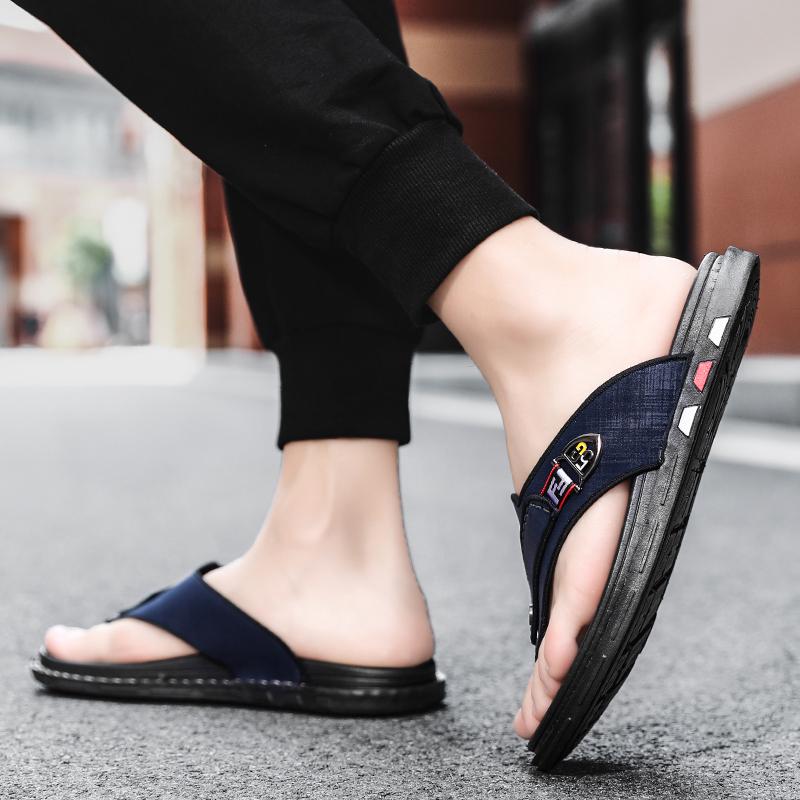 Módní trend Muži Boty Jednoduché žabky Lehké Přímořské pantofle Ležérní Muži Obuv Plážové sandály Pantofle Léto Volný čas Žabky s otevřenou špičkou