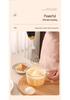 Wireless Mini Electric Egg Beater - Three-Speed Adjustable Handheld Whipping Mixer