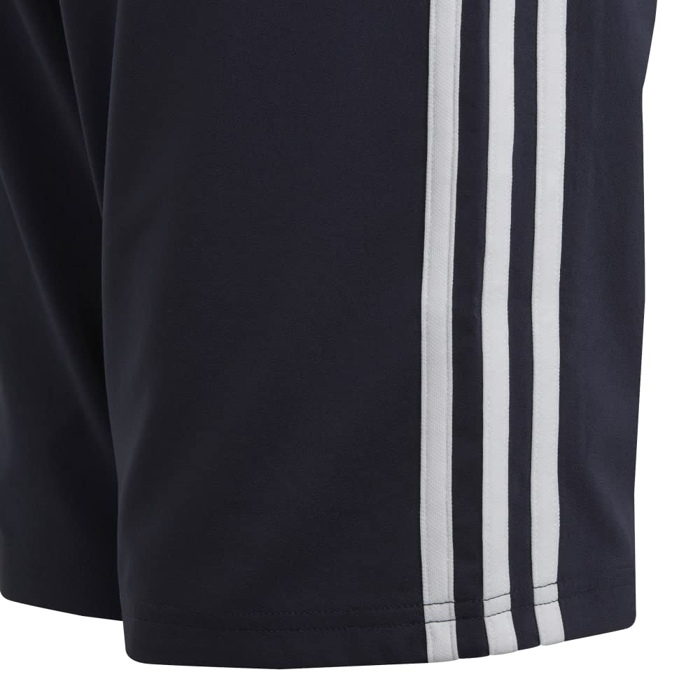 Adidas Essentials Woven Shorts ECO36 Legend Size 130 Kids' 3-Stripes Ink/White (IC6822)