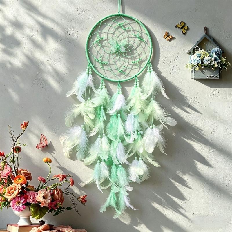 Dreamcatchers Bohemians Dream Catcher Wall Decors for Bedroom Dorm Room Decors Feathered Hanging Ornament Festival Gift