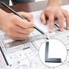 Right Angles Ruler Positioning Block Layout Tool Aluminium Square with Seat Precision Woodworking Ruler Measuring Tool