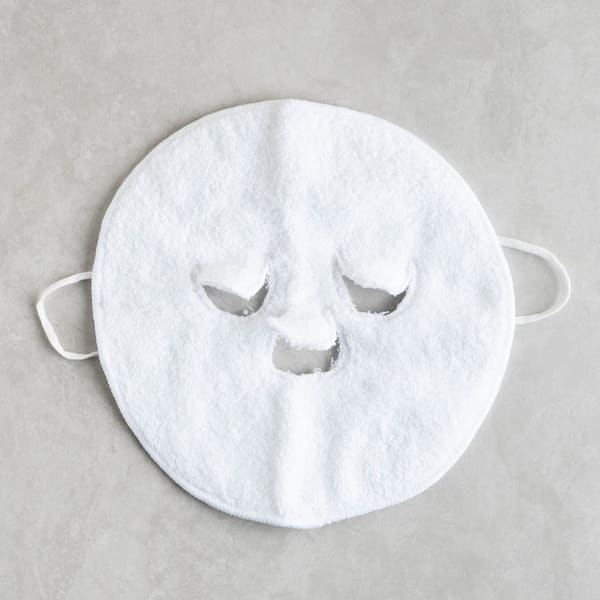 Dampfhandtuch aus reiner Baumwolle