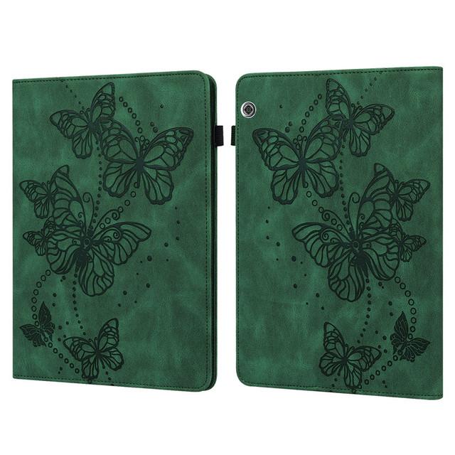 Tablet Case For Huawei Media Pad T5 Case Ags2-l09 W09 Cute Flower Butterfly Embossed Tablet For Funda Huawei Mediapad T5 10 1 Case Cover