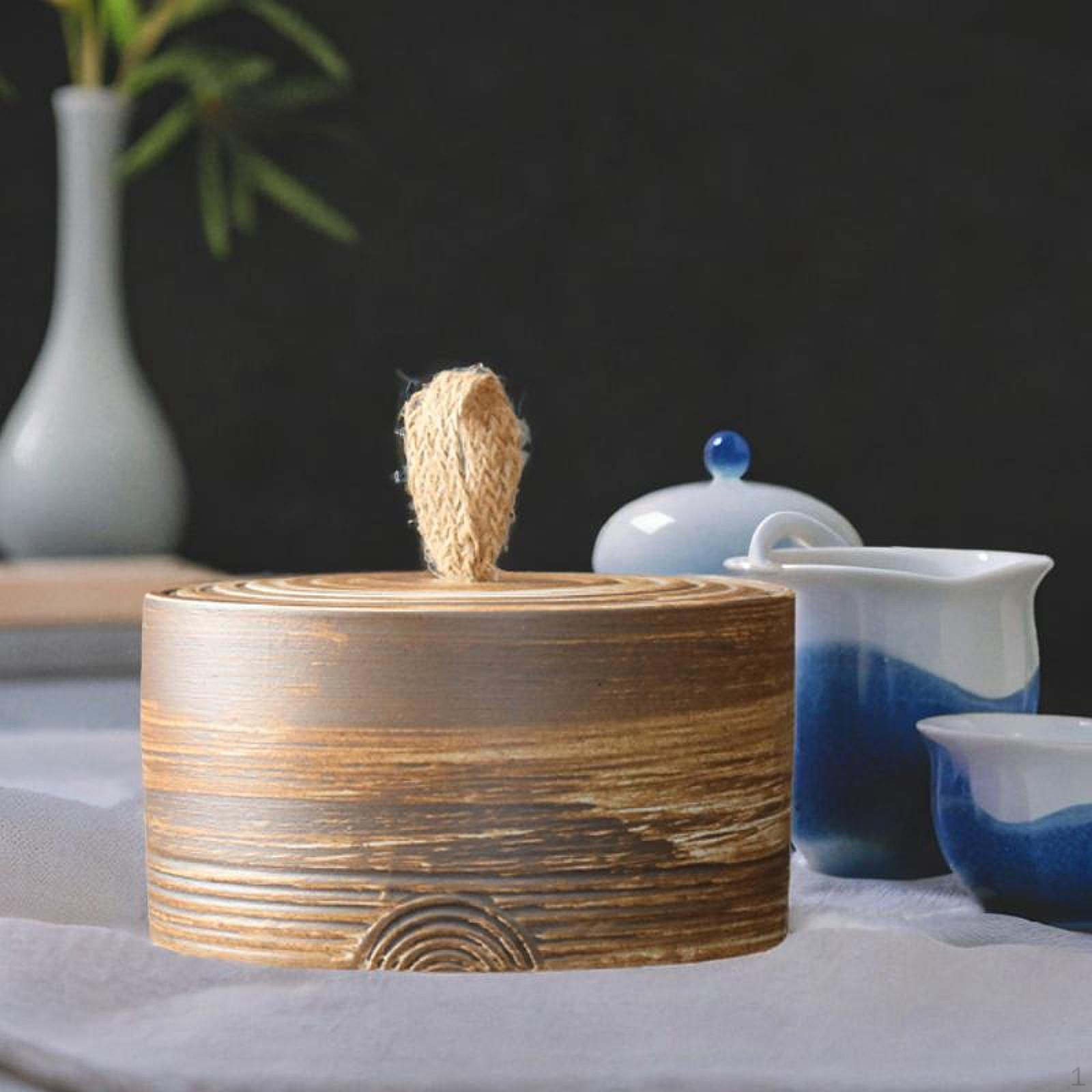 

Керамическая банка для чая, канистра для кофе, многоразовая практичная бутылка для приправ, прочный контейнер для еды A