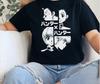 Classic Hunter Squad Anime TShirt Black White Unisexga Graphic Tee   2026 New Cotton Summer Tshirt for Unisex  and Women