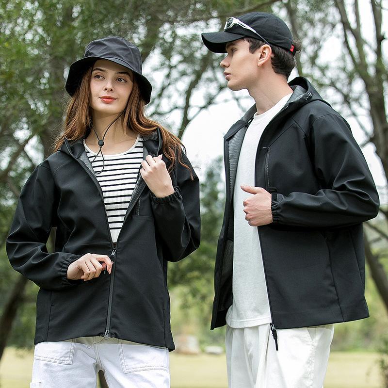 Thin Jacket Workwear Jacket Men's Women's Large Size Outdoor Sports Jacket