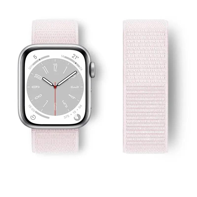 Nylon Loop For Watch Band Ultra-2 49mm 44mm 40mm 45mm 41mm Sport Pride Bracelet Iwatch Strap Series 9 8 Se 7 6 5 4 3