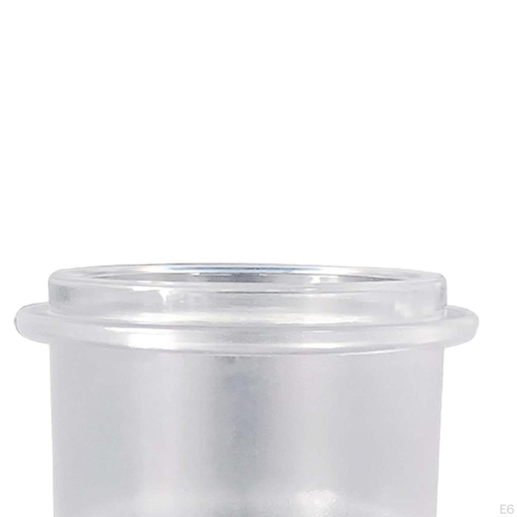 Coffee Dosing Cup Espresso Clear Plastic Sniffing Mug powder for Portafilter
