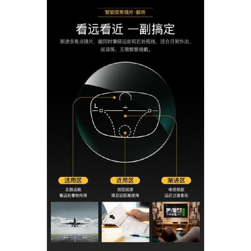 TR90 Bifocal Progressive Reading Glasses Flexible Sport Multifocal discoloration