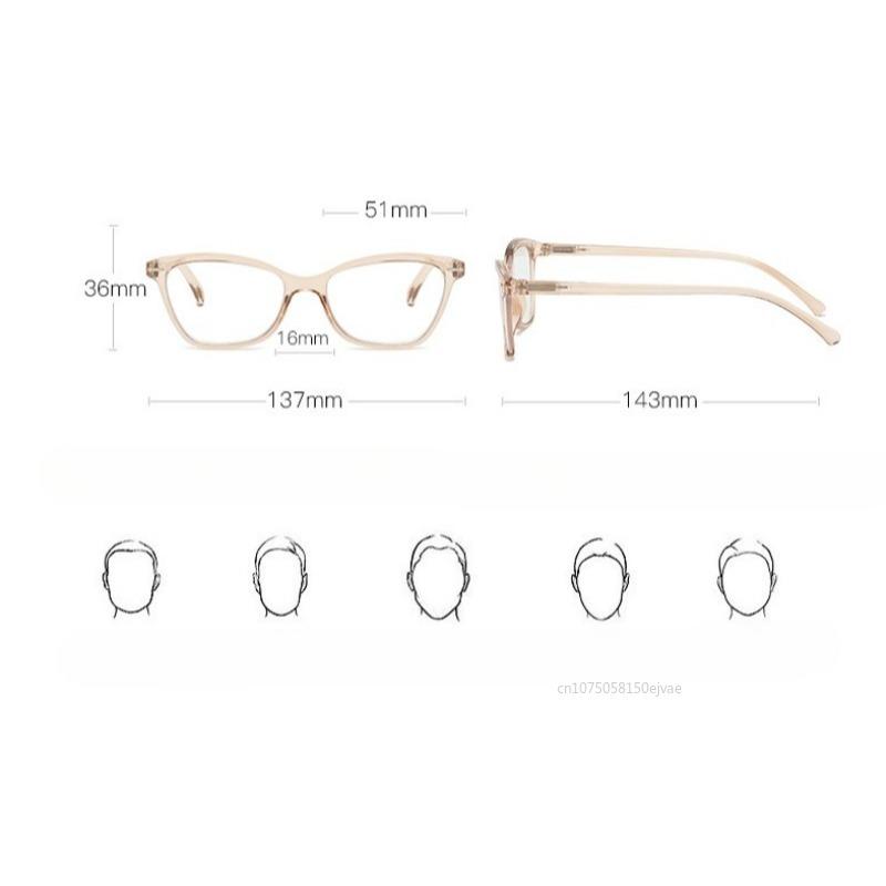 Square Reading Glasses Men Women Anti Blue Light Presbyopia Mirror Hd Comfortable Reading Mirror Eyewear Prescription Glasses