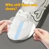 30/90Pcs Shoe Toe Rain Stickers Clear Films Shoe Head Stain Removal Wear Resistant Dirt Resistant Waterproof Shoe Stickers