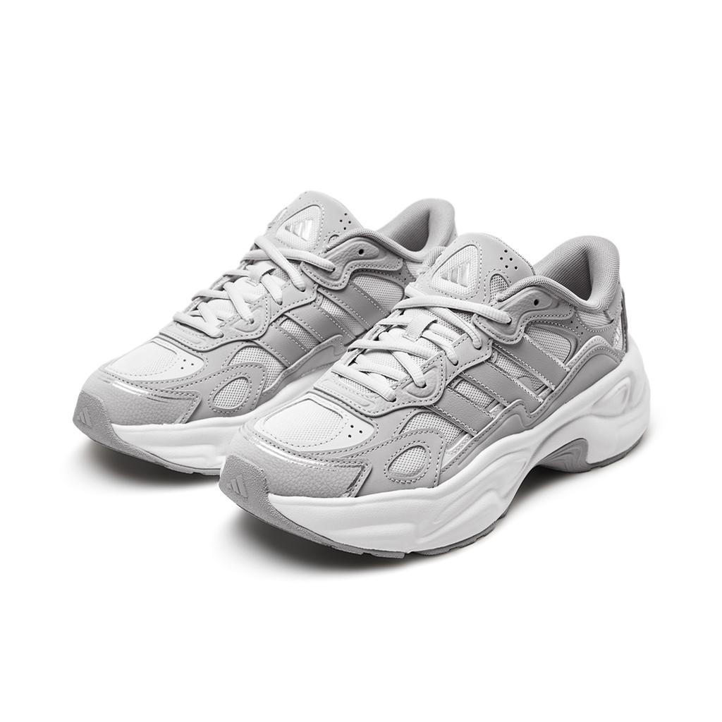 Adidas Lite Shuffle Comfortable Versatile Casual Shoes Unisex Sneakers Light-Gray KI1503