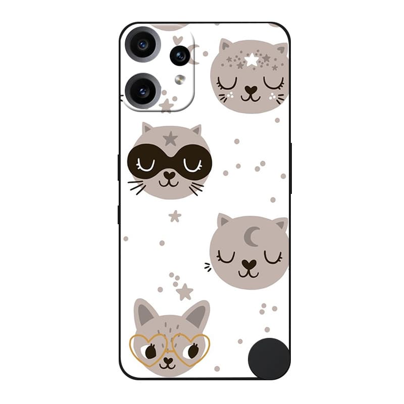 

For Nothing CMF Phone 2 Pro 5G Case Soft Silicone TPU Cover for CMF Phone 2Pro A001 Cases Black Shell CMF Phone 2Pro Bumper Nothing CMF Phone 1