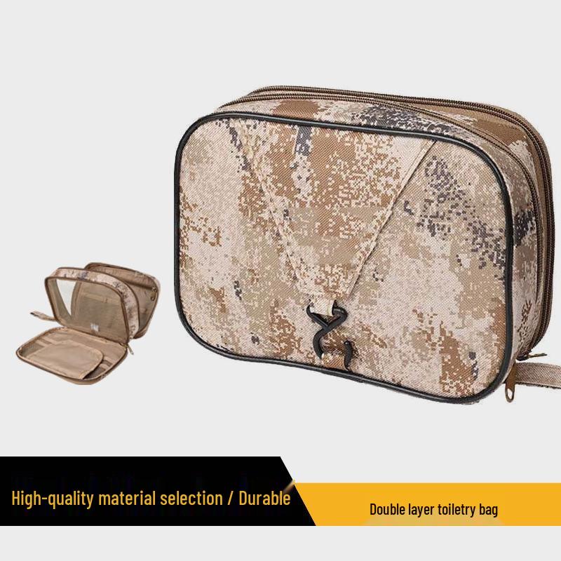Portable Tactical Camouflage Toiletry & Storage Bag