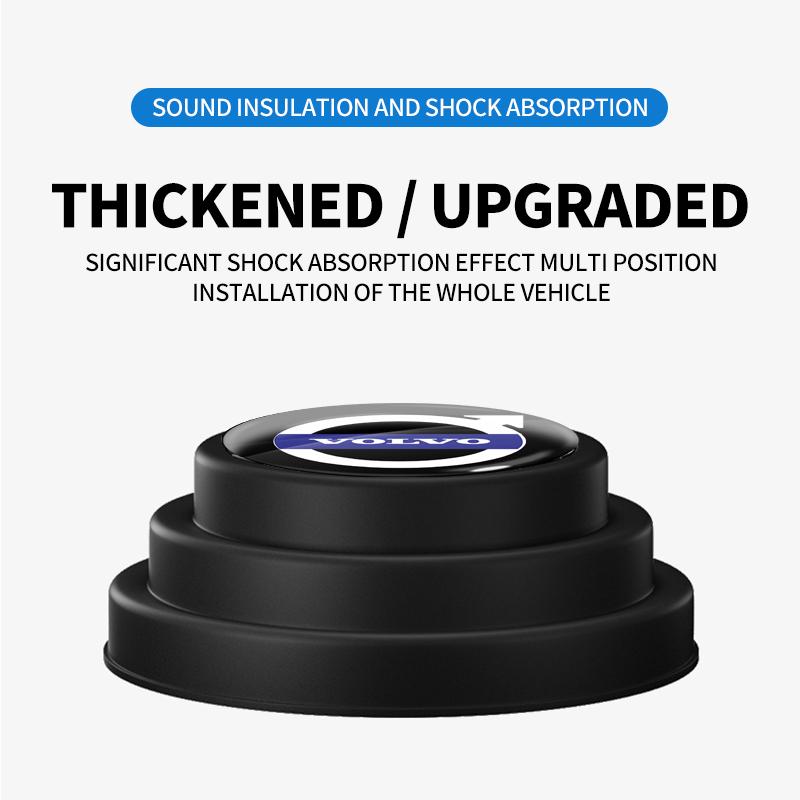 1/2/4Pcs Car Door Anti-Collision Silicone Pads For Volvo Rdesign Polestar AWD V50 S60 XC60 S40 XC40 XC90 V60 S80 S90 V90 V70 T6
