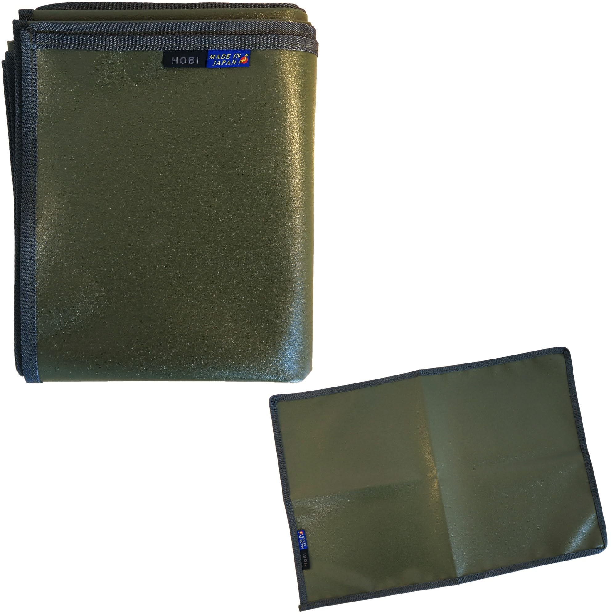 

HOBI National Defense Color Ground Sheet, 1 Wide Rectifier + 1 Pocket [Made in Japan] Solo, High Quality Rough Finish PVC Canvas, Waterproof on Both