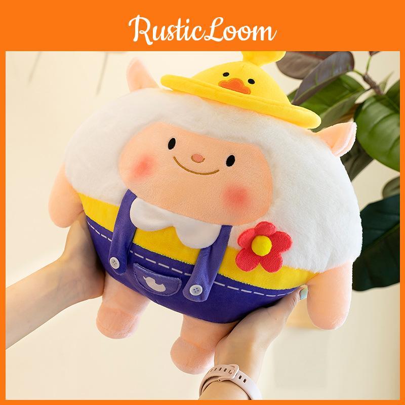 Dongdong Eggy Party Sheep Plush Toy Stuffed Doll Bedroom Decoration Kids Gift