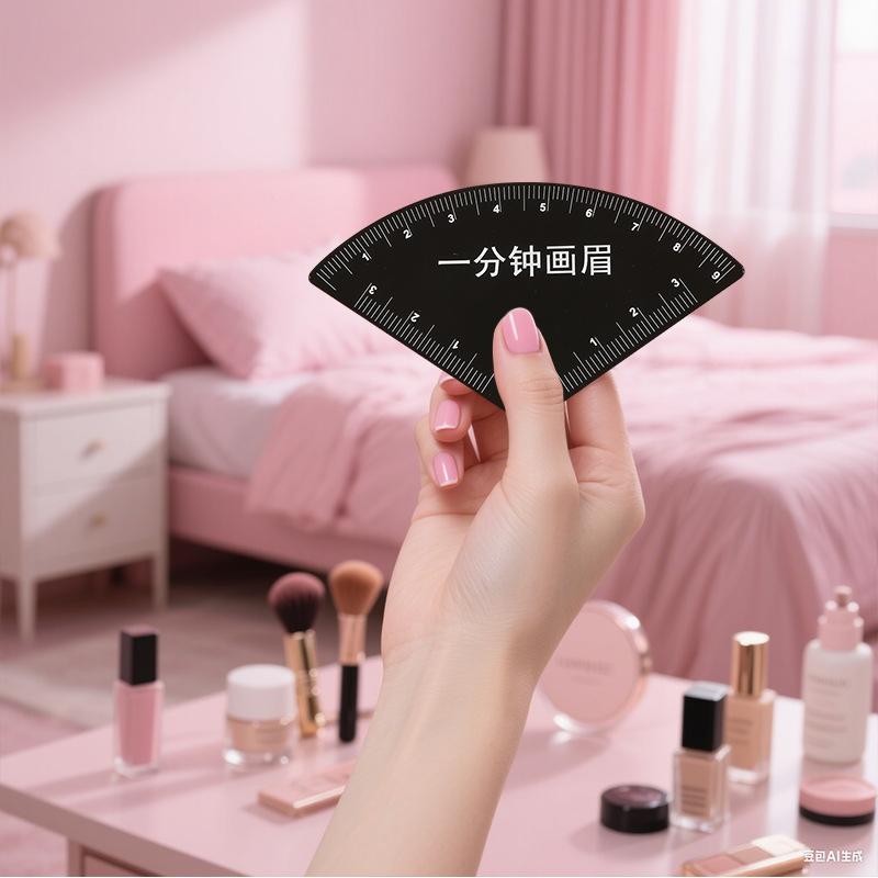 Stainless Steel Fast Drawing Eyebrow Design Ruler Microblading Mapping Tool Shaping Permanent Makeup Drawing Guide Ruler Tattoo