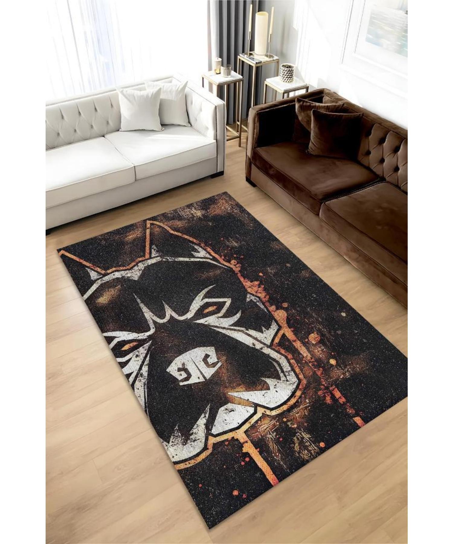 

Жесткий моющийся декоративный ковер на хлопковой основе для собак