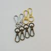 Round Tail Spring Metal Hook Keychain Jewelry Pendant Bag Accessory.