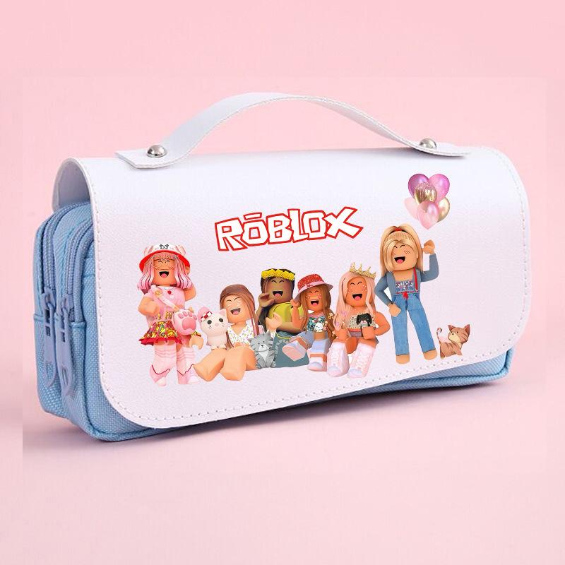 Double Pencil Case Small and Medium Stationery Box Wallet Box Pencil Case Large Capacity