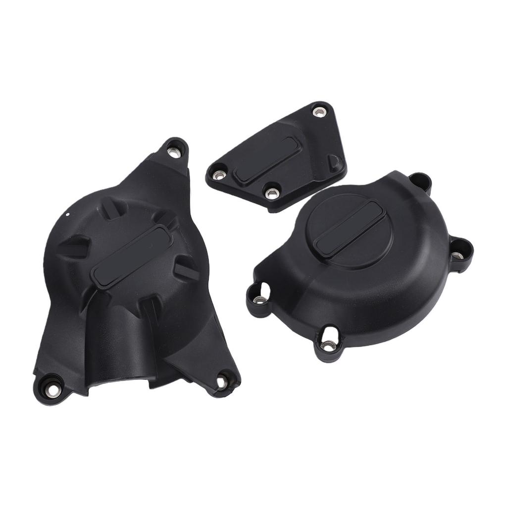 Motorcycle Engine Cover Set Case Replacement for YZF R6 2006 2025 Engine Case Protector Guard Black