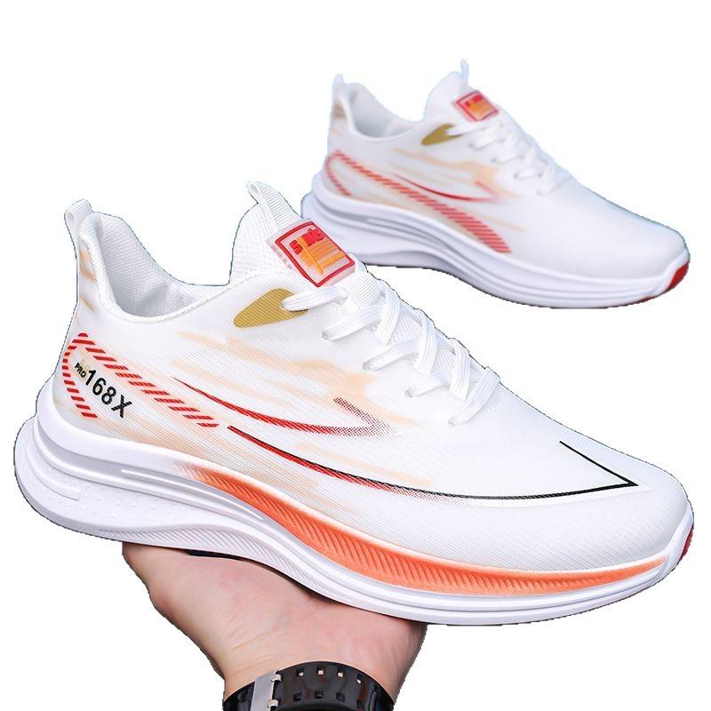 Mesh Men's Shoes Spring and Summer New Mesh Breathable Soft-soled Running Shoes Comfortable and Versatile Sports Shoes Men