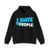 I Hate People Retro Graphic Hoodie