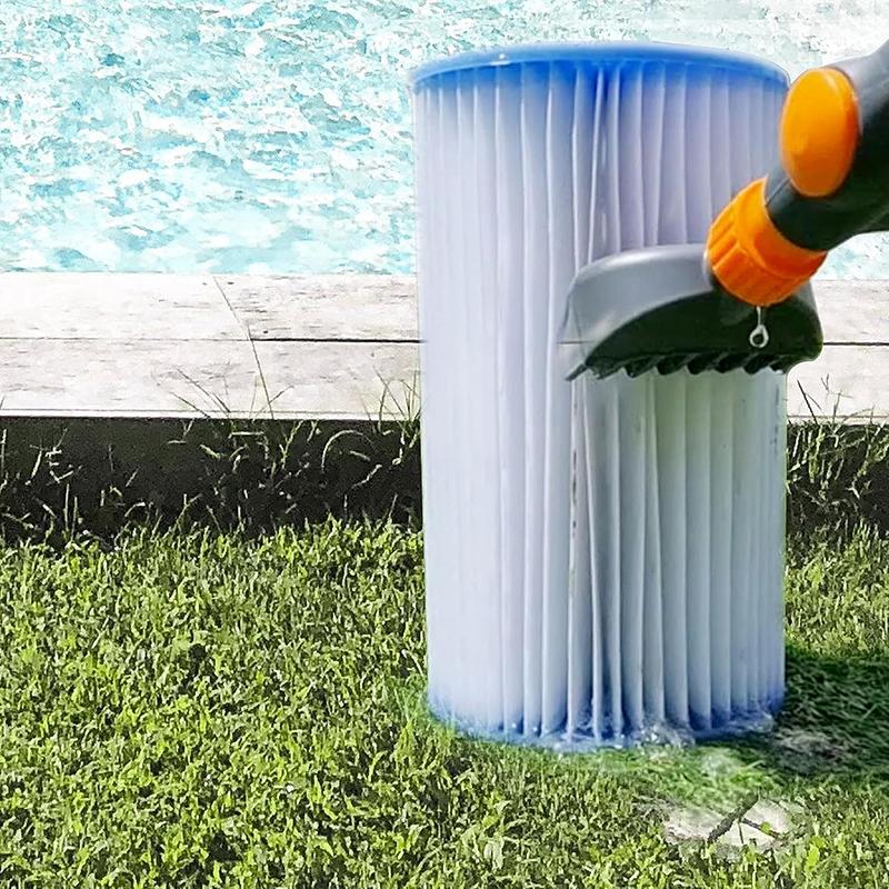 Pvc Ruční Čisticí Kartáč na Filtry Bazénů Čistič Filtračních Vložek Bazénu Nástroj na Čištění Filtrů