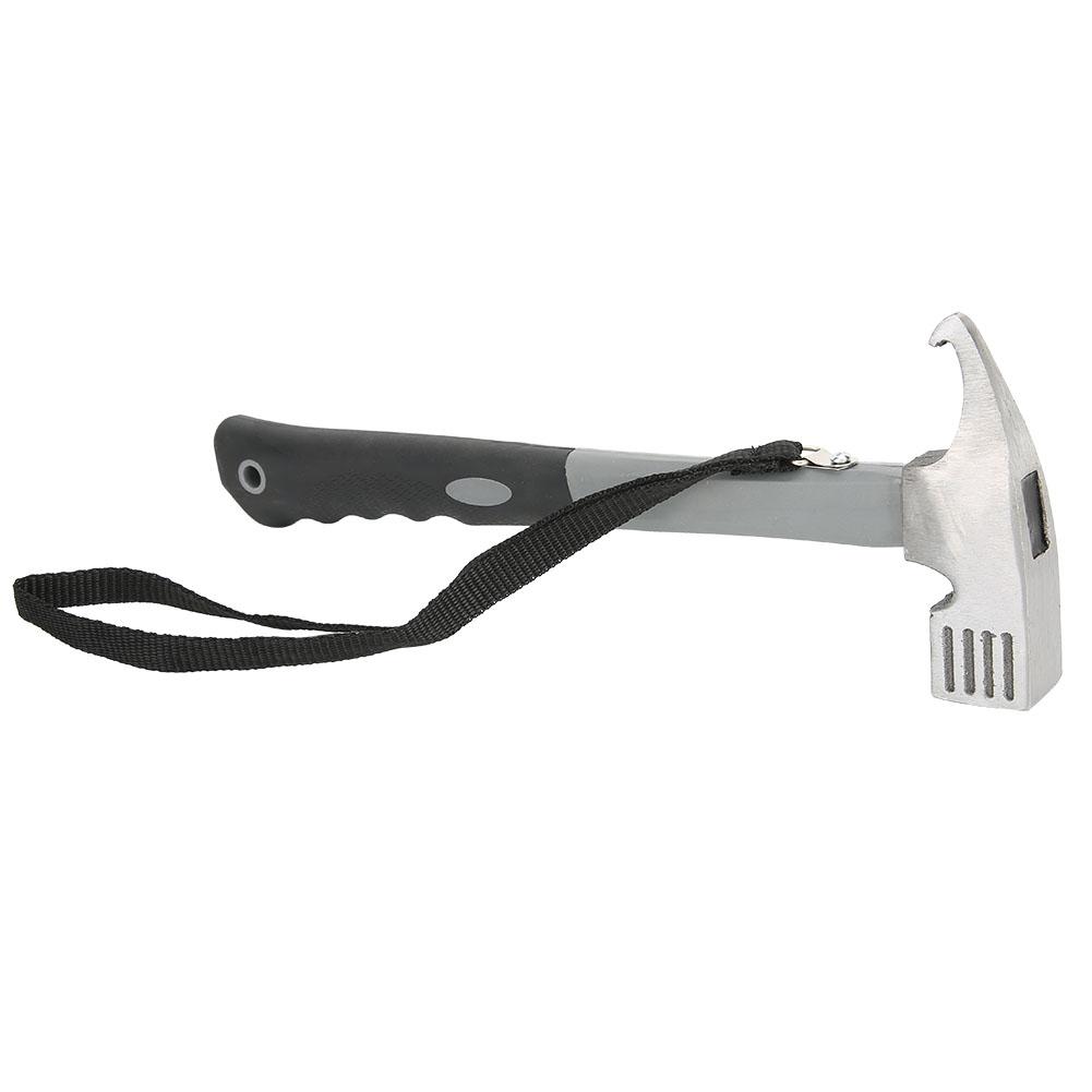 Outdoor Multifunction High Carbon Steel Camping Hammer Tent Pegs Stake Nail Puller Remover