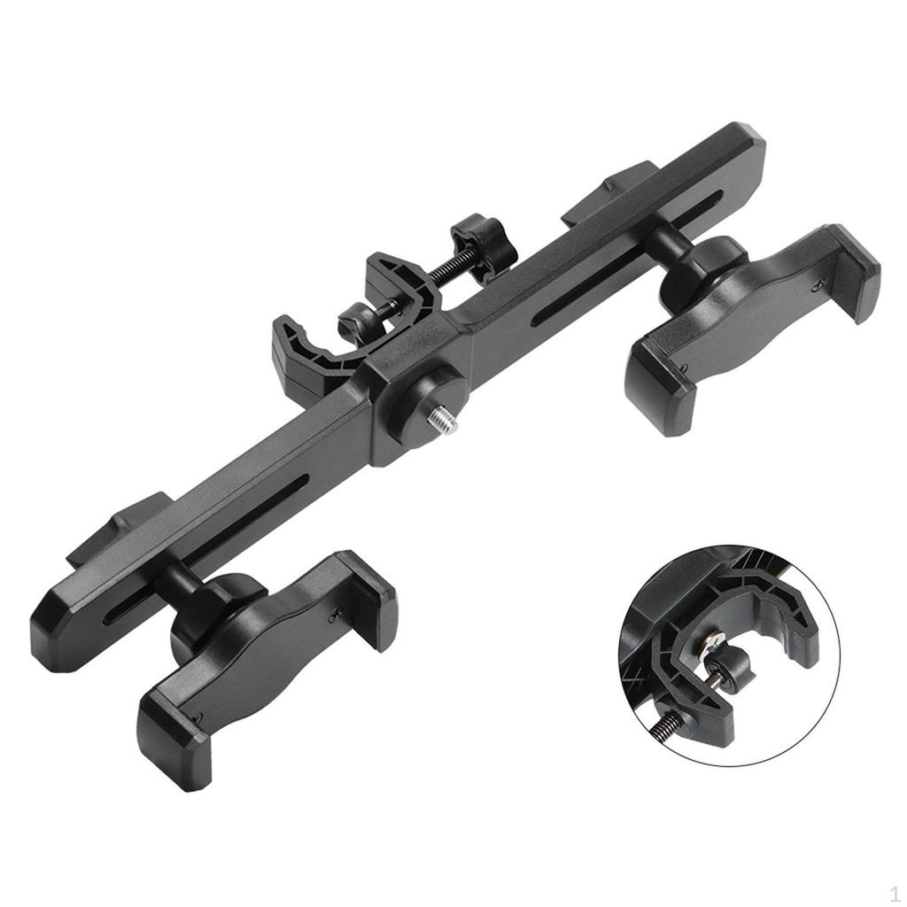 Mobile Phone Holder Set Mount Adapter for Live Tripods Broadcast Movable