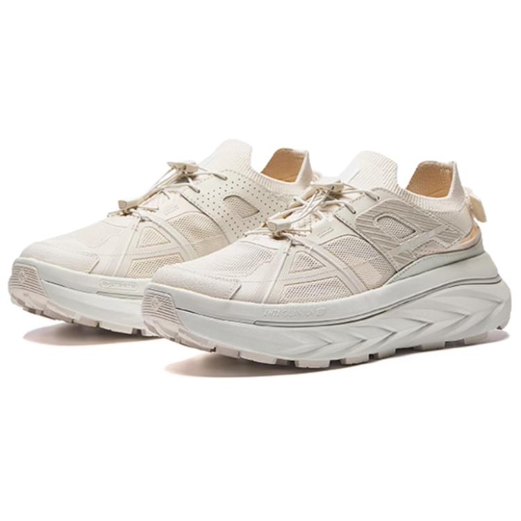 Anta Champion Open Mountain Comfortable Fashion Non-Slip Breathable Creek Shoes Men Shoes Gray 112538502A-3