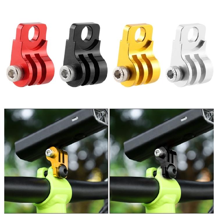 Commuters Bicycles Lamp Mount Aluminum Alloys Bicycles Camera Holder for Enhancing Cycling Experiences