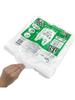 Japax Plastic Bag with Milky Approximately Height 55cm x Width 30cm Depth 15cm x Thickness Easy to Increased Garbage 100 10 Pieces PRH29W Case Sold