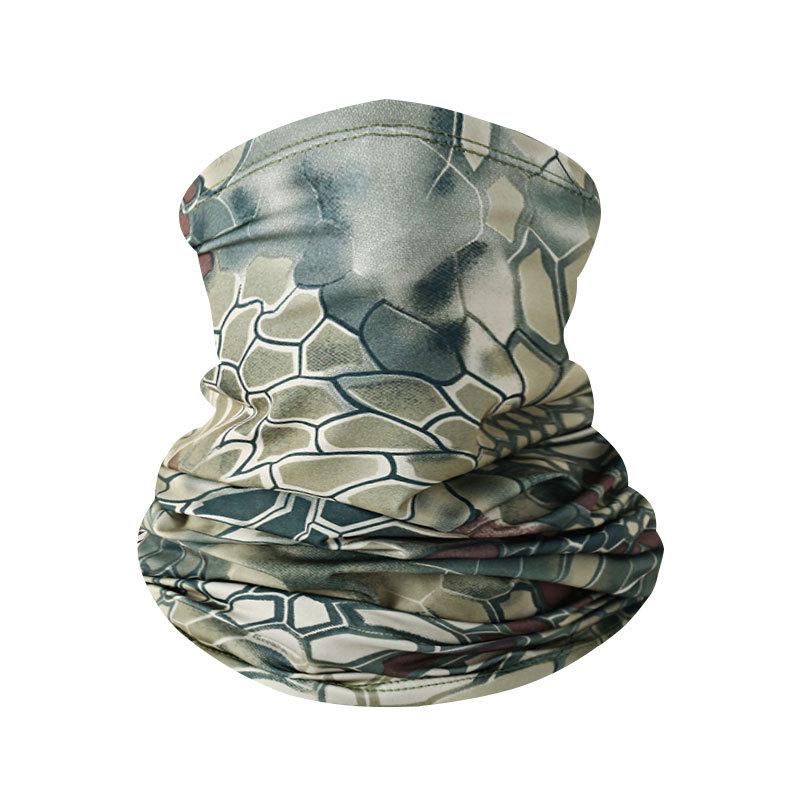 Summer Outdoor Cycling Milk Silk Face Mask: Sun Protection Neck Gaiter, Multifunctional Headscarf, Neck Warmer