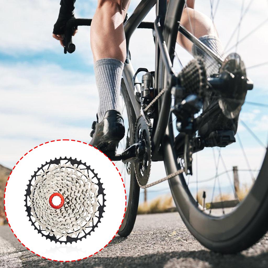 10 Speed Cassette Sprocket Hollow Light Weight Bicycles Freewheel Replacement Road Bike Cassette Easy To Install
