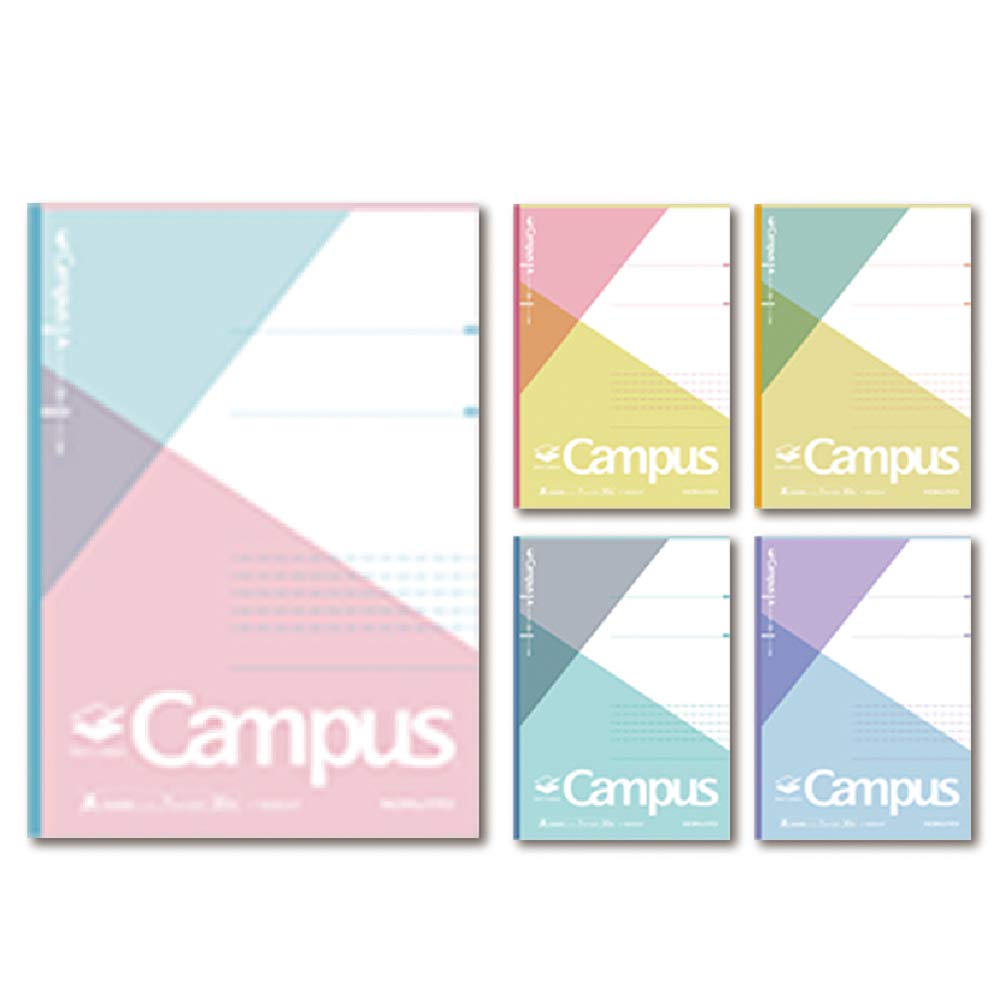 

KOKUYO Note Smart Campus Limited B5 Dotted Clear Pastel Pack A-lined 5-Book No-GS3CAT-L5X5