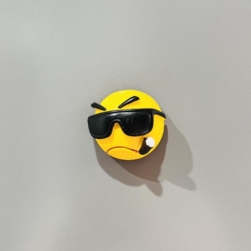 Magnet de Frigider Emojis Inimă 3D - Cadou Drăguț 'Te Iubesc' pentru Cea Mai Bună Prietenă