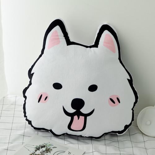 1pc Cartoon Dog Plush Pillow Stuffed Soft Animal Plush Toys Dolls Kids Children Cushion Creative Car