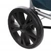 Atmosphera Alu 2-wheel Folding Market Trolley - Duck Blue