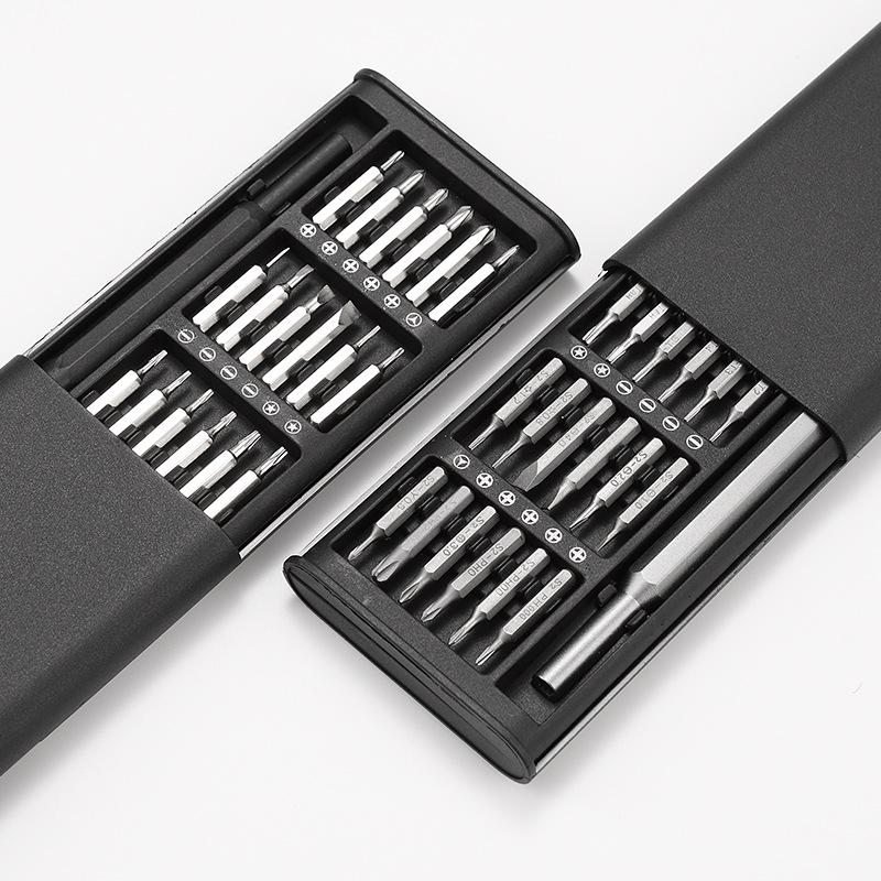 Sada 24 přesných magnetických šroubováků v 1 pro mobilní opravy