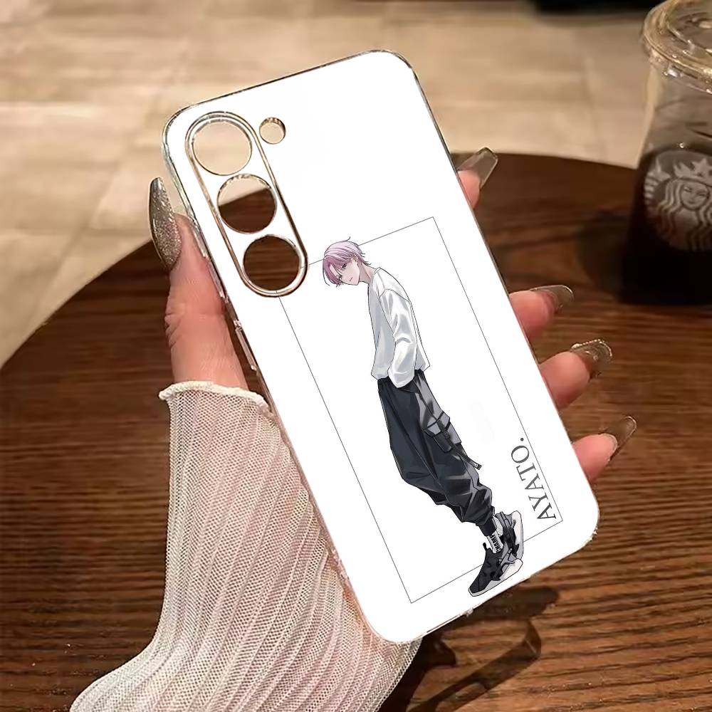 

F-Fukuhara Tamon Anime Portrait Phone Case For Samsung Galaxy A71,A70,A52,A51,A40,A30 Transparent Cover Samsung a514g